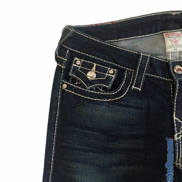 True Religion Disco Joey Big T jeans, size 28 - Picture 3 of 8